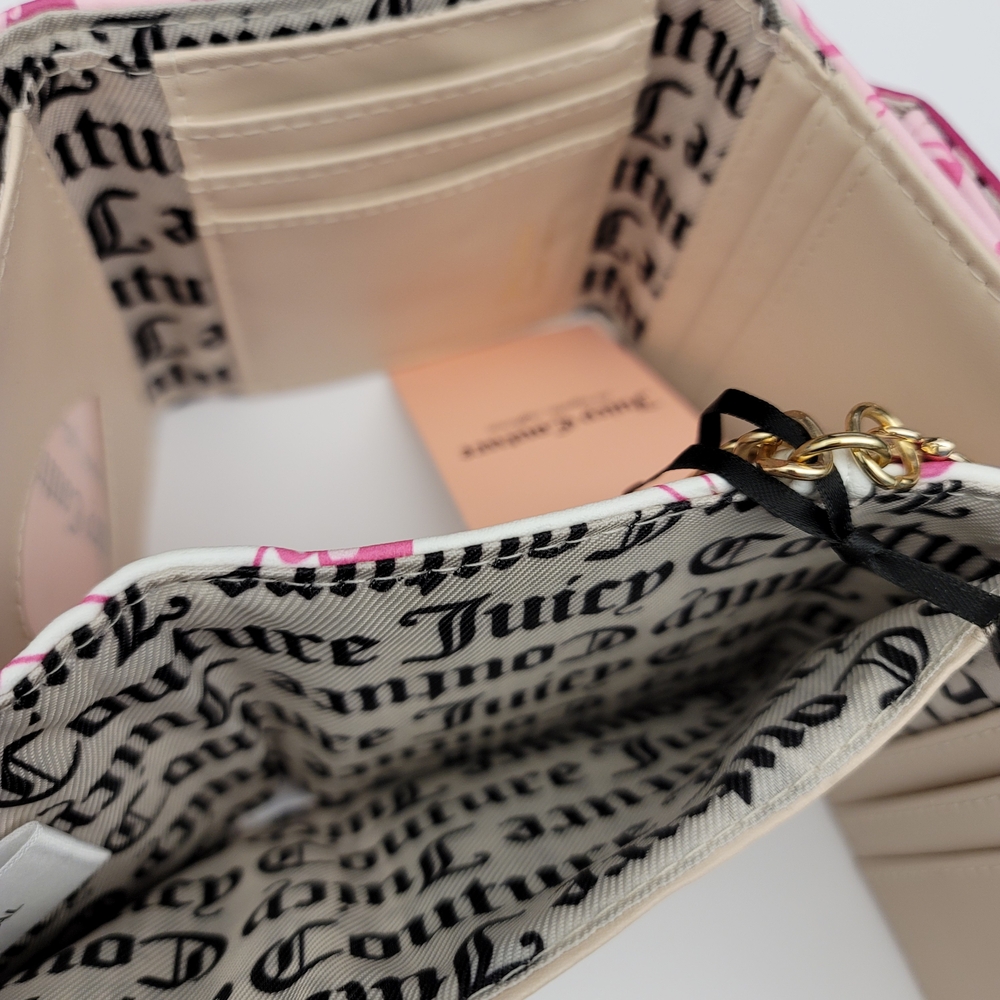 Juicy Couture Pink and White Cherry On Top wallet set - Picture 7 of 8
